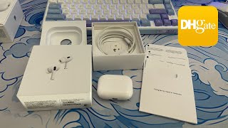 DHGATE 28 Air Pod Gen 2 PRO Review FREE LINK [upl. by Neelak]