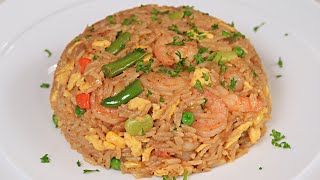 THE BEST SHRIMP FRIED RICE RECIPE [upl. by Squier]