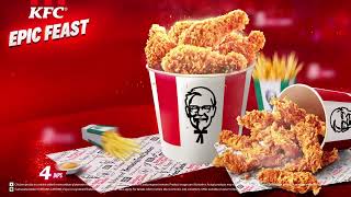 KFC Epic Feast – Limited Time Offer 🍗🍗 [upl. by Ramonda47]