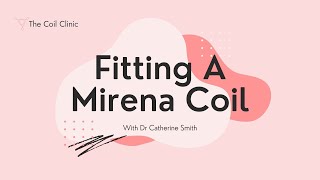 Fitting A Mirena Coil [upl. by Traweek]