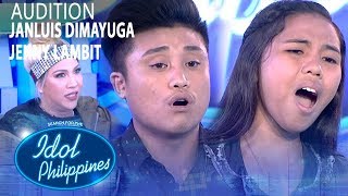 Janluis Dimayuga and Jenny Lambit  Idol Philippines 2019 Auditions [upl. by Clifton]