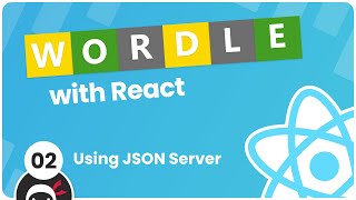 Make a Wordle Clone with React 2  Using JSON Server [upl. by Celle]