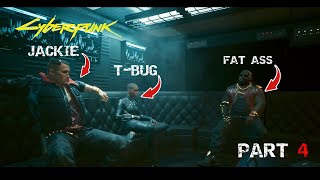 CYBERPUNK 2077 WALKTHROUGH I PART 4 I 1080p GAMEPLAY [upl. by Roldan]