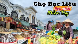 Chợ đẹp nhất Miền Tây  Thăm chợ Bạc Liêu gặp ông bà cụ quá dễ thương [upl. by Gerdeen]