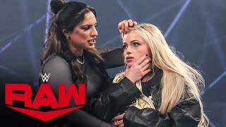 Bianca Belair slaps Liv Morgan as a highstakes Battle Royal is set Raw highlights Nov 4 2024 [upl. by Ellenuahs]