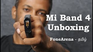 Xiaomi Mi Band 4 Tamil Unboxing and First Impressions [upl. by Slifka269]