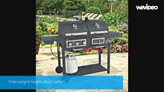 charcoal gas grill combo [upl. by Anallise]