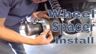 Installing WHEEL SPACERS the Easy Way [upl. by Noiztneb894]