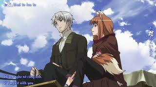 Spice and Wolf Opening Song  Tabi no Tochuu Lyrics [upl. by Buke]