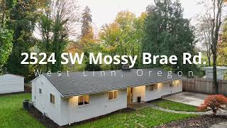 One Level Riverfront Home in West Linn  Video of 2524 SW Mossy Brae Rd [upl. by Guthry]