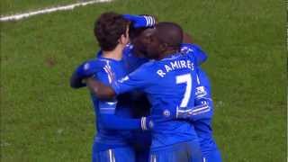 Victor Moses goal Middlesbrough vs Chelsea FA Cup Fifth Round  FATV [upl. by Eiggep]