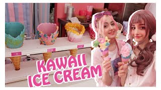 KAWAII ICE CREAM IN HARAJUKU  With Natalia Natchan [upl. by Studdard]