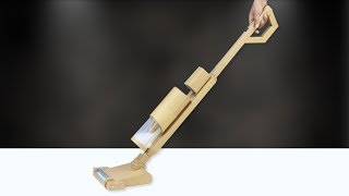 How To Make Vacuum Cleaner From Cardboard  DIY Vacuum Cleaner [upl. by Allanson289]