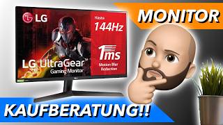 Der BESTE GamingMonitor – in wenigen Schritten gefunden [upl. by Lurette]