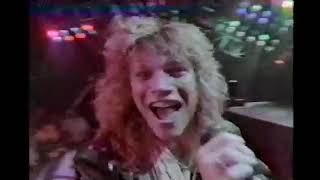 Bon Jovi Slippery When Wet 1986 Album Commercial [upl. by Berglund]