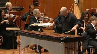 Ney Rosauro  Marimba Concerto No1 Mvmt3 Danca performed by Roland Härdtner 2010 [upl. by Rondi]