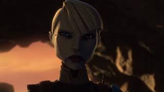 Asajj Ventress VS Hunter Crosshair Wrecker p1 Star Wars The Bad Batch Season 3 Ep 9 [upl. by Pammi]