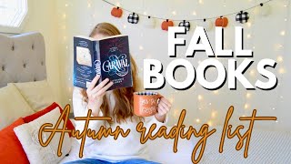 AUTUMN READING LISTbooks I plan to read this fall [upl. by Poyssick]