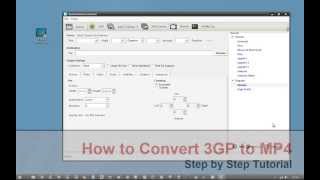 How to Convert 3GP to MP4 — StepbyStep Tutorial with Free Software [upl. by Bonny837]