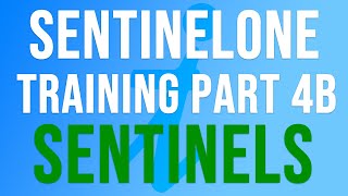 SentinelOne Training  Part 4b  SENTINELS [upl. by Aniger]