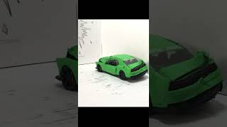 Dodge Unbelievable Crash Test Plasticine clay cars [upl. by Cortie]