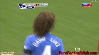 David Luiz FreeKick vs Liverpool [upl. by Acul]