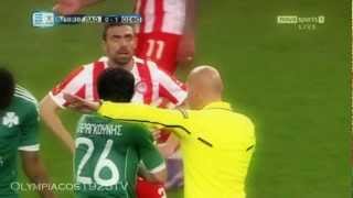 Maniatis Psycho Face  Panathinaikos vs Olympiacos 01 [upl. by Aisul]