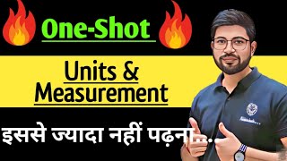 Class 11 Chapter 2 Oneshot 202324  Units and measurement Oneshot  Dimensional Formula JEE NEET [upl. by Damour637]