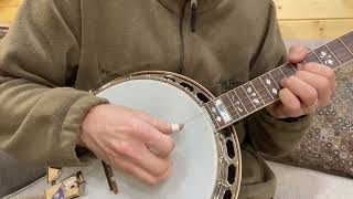 2017 Criswell Classic Maple Jim Britton Banjo [upl. by Aerbma187]