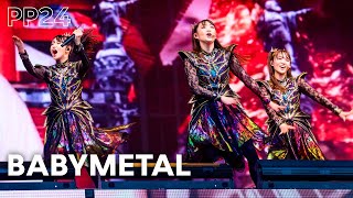 BABYMETAL  KARATE RATATA amp Gimme Chocolate live at Pinkpop 2024 [upl. by Regor128]