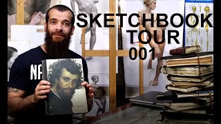 Sketchbook Tour 001 Cesar Santos [upl. by Nuriel]