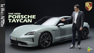 2024 Porsche Taycan Reveal – Walkaround Driving Interior Exterior [upl. by Oigufer379]