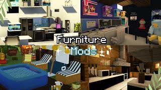 The Best Brand New Interior Design Furniture Mods for Minecraft 2024 [upl. by Turley]