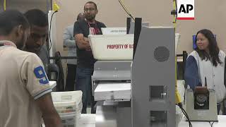 Broward County elections office in Florida starts vote recount [upl. by Neo721]