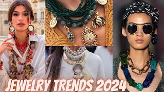 Jewelry Trends Spring 2024  Fashion Jewelry Trends 2024  Jewelery Trends 2024 [upl. by Shadow373]