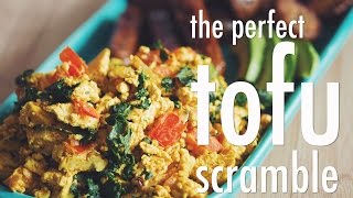 the perfect tofu scramble  hot for food [upl. by Sladen]