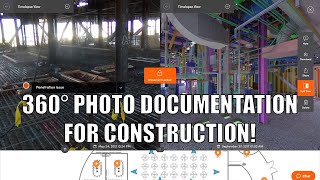 StructionSite – Automated 360 Degree Photo Documentation for Construction [upl. by Tumer]