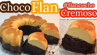 UN CHOCOFLAN SUPER CREMOSO PARA PALADARES EXIGENTES PASTEL IMPOSIBLE FLANCOCHO [upl. by Leuqar]