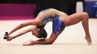 9 Waka Waka  Music for rhythmic gymnastic Child rhythmicgymnastics [upl. by Ynohtnad]