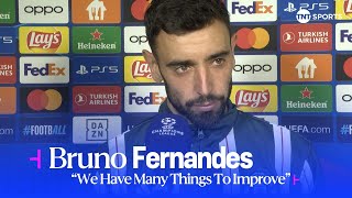 quotDIFFICULT TO TAKEquot  Bruno Fernandes Reacts After Bayern Munich 43 Man United  Champions League [upl. by Phare]