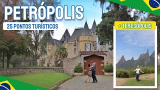 PETRÓPOLIS RJ  O QUE FAZER em 25 pontos turísticos  Teresópolis  4K [upl. by Alansen]