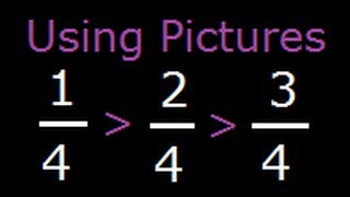 Comparing Fractions with like denominator or Like Fractions Std 3  4 [upl. by Ibba]