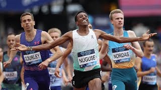 quotYared Nuguse Defeats Jakob Ingebrigtsen in Epic 1500m Showdown  Zurich Diamond League 2024quot [upl. by Fusuy551]