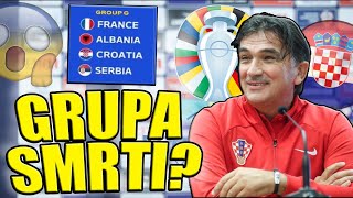 🔴HRVTASKA U GRUPI SMRTI🔴 EURO2024 GRUPE KOGA IZVLAČIMO [upl. by Trevlac]