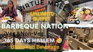 Barbeque Nation DSL virtue Mall Hyd365 Hallem Avilable  Veg amp NonVeg Unlimited Buffet amp Beverages [upl. by Eaned]