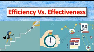 Key Difference Between Efficiency and Effectiveness With Example [upl. by Quartana650]