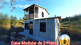 Casas prefabricada en colombia [upl. by Anaidiriv]