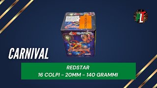 Test Batteria CARNIVAL 16 colpi 20mm di REDSTAR  2023 [upl. by Nalyac912]