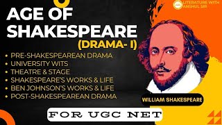 Age of Shakespeare Drama  University Wits Elizabethan Age [upl. by Dinsmore]