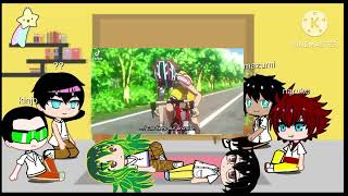 yowamushi pedal react to future [upl. by Orhtej360]